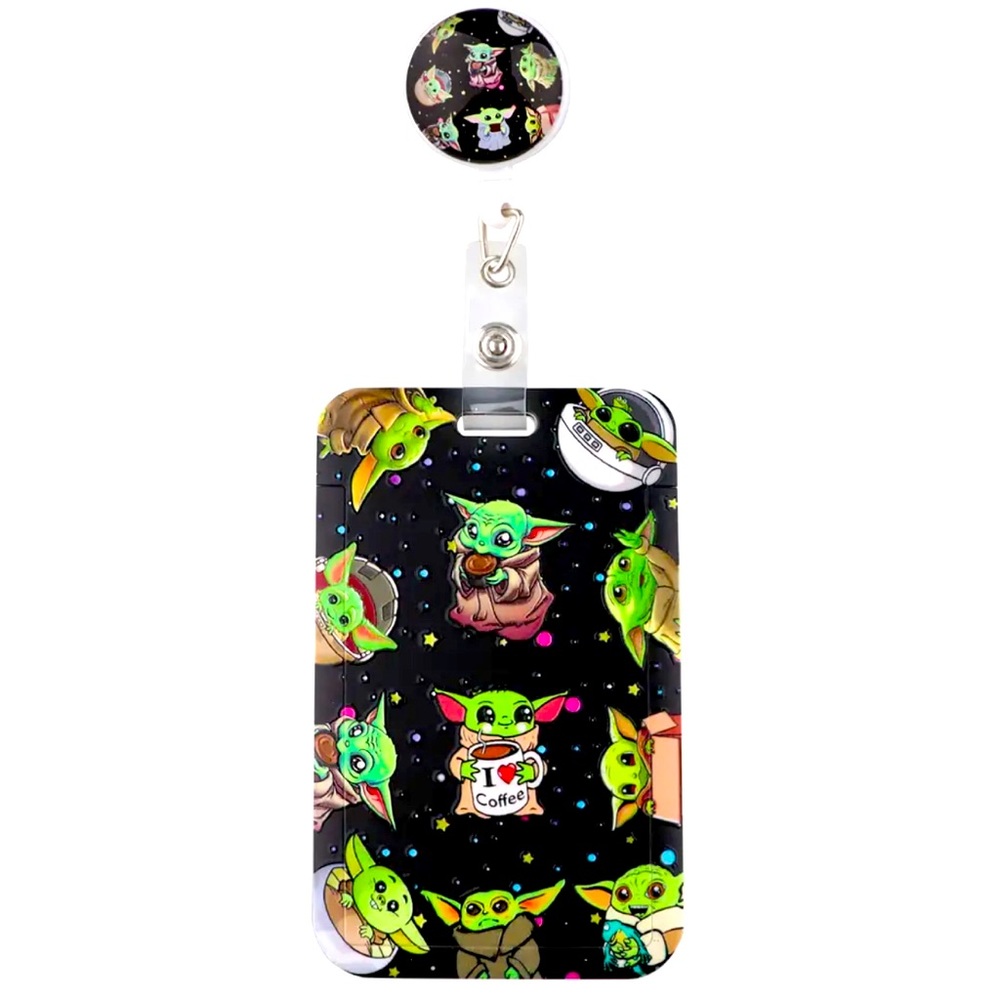 Disney Badge Holder with Retractable Badge Reel Clip Accessory included